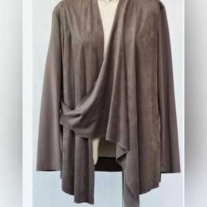 Kut From the Cloth Sueded Mix Media Jacket